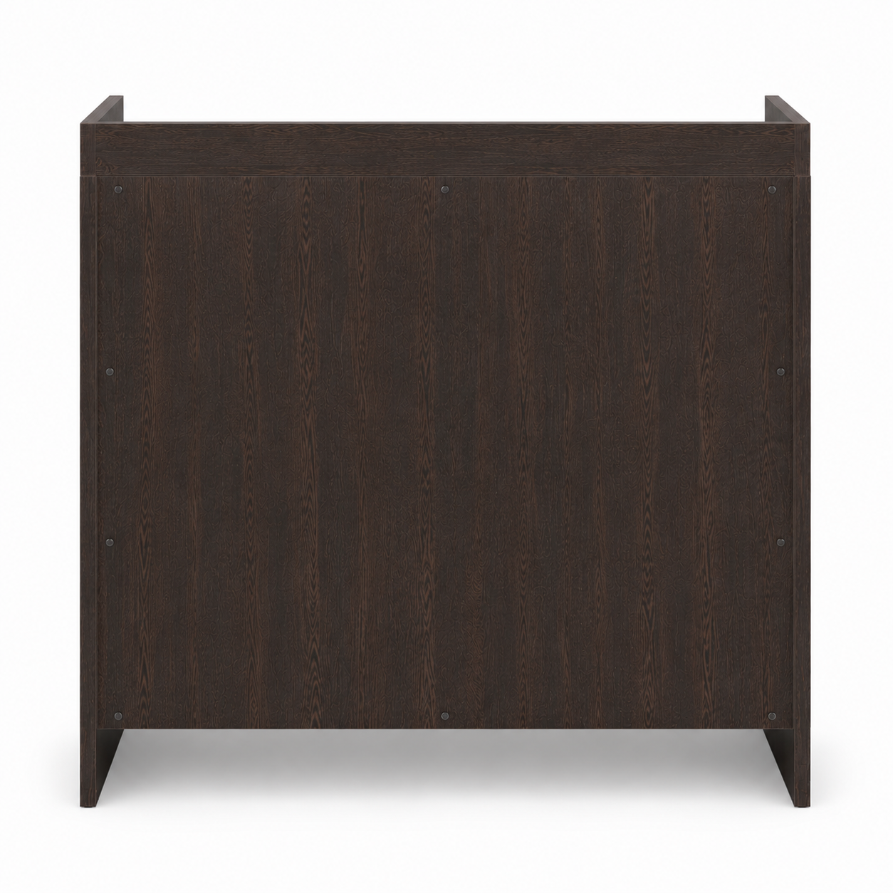 Wooden Storage Cabinet in Prelaminated Particle Board with 2 Openable Door