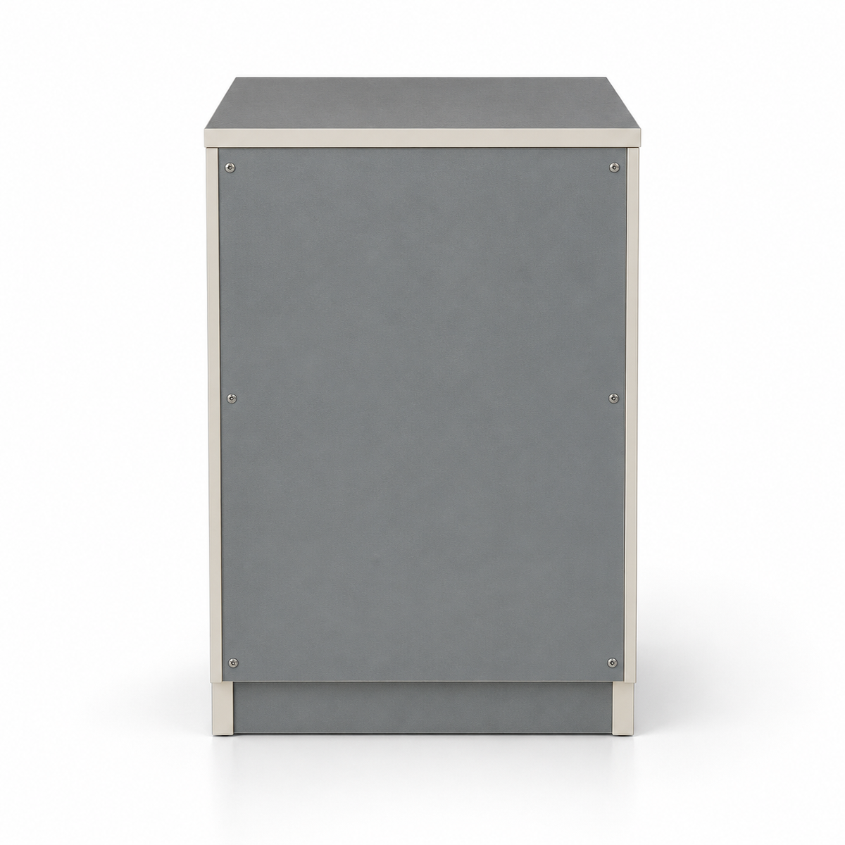 3 Drawer Grey Office Filing Cabinet | Compact Storage Pedestal for Home & Office
