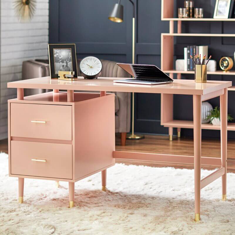 computer table office table study desk wooden table