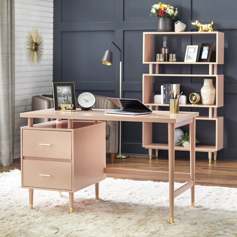 computer table office table study desk wooden table