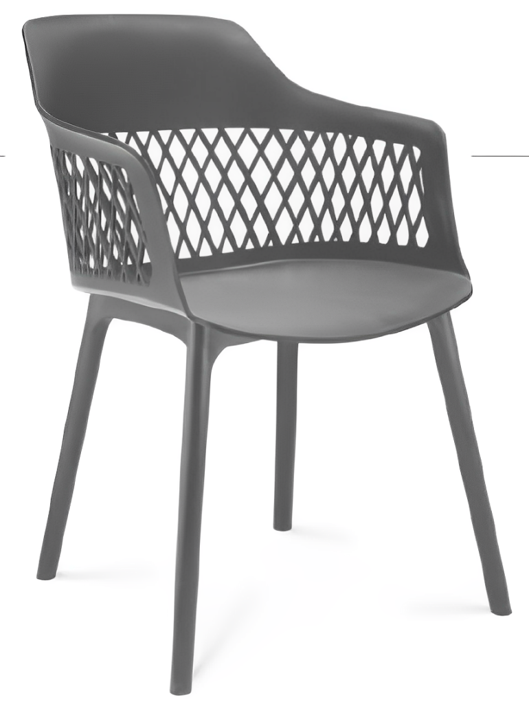 Designer Plastic Cafe Chair -