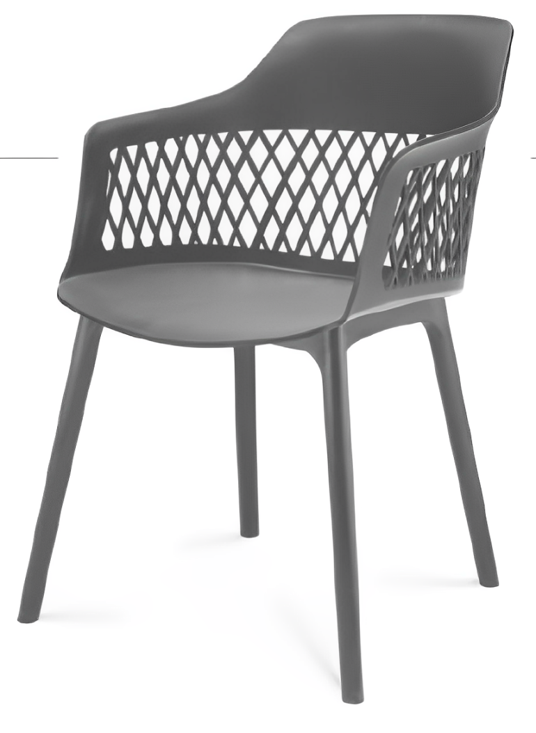Designer Plastic Cafe Chair -