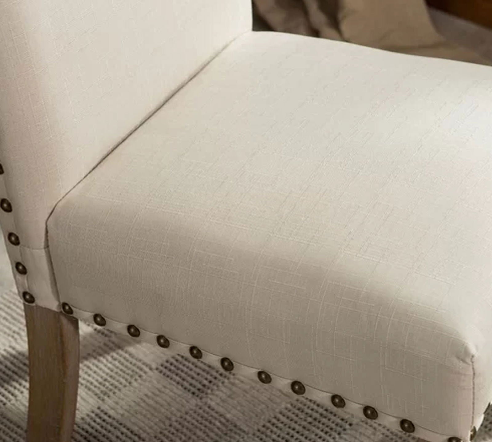 Dining Chair in Solid Wooden Frame -