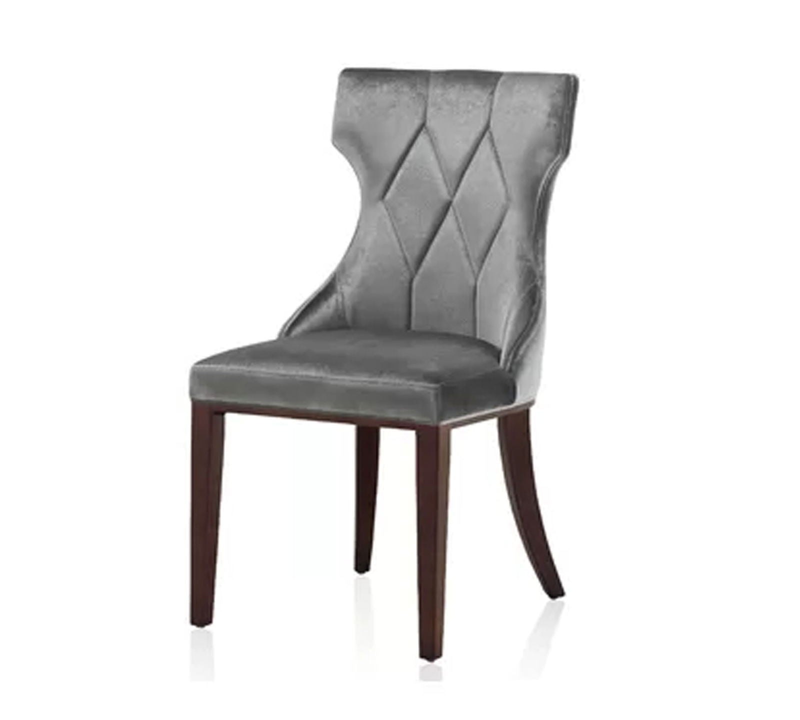 Dining Chair in Solid Wooden Frame Legs Base -