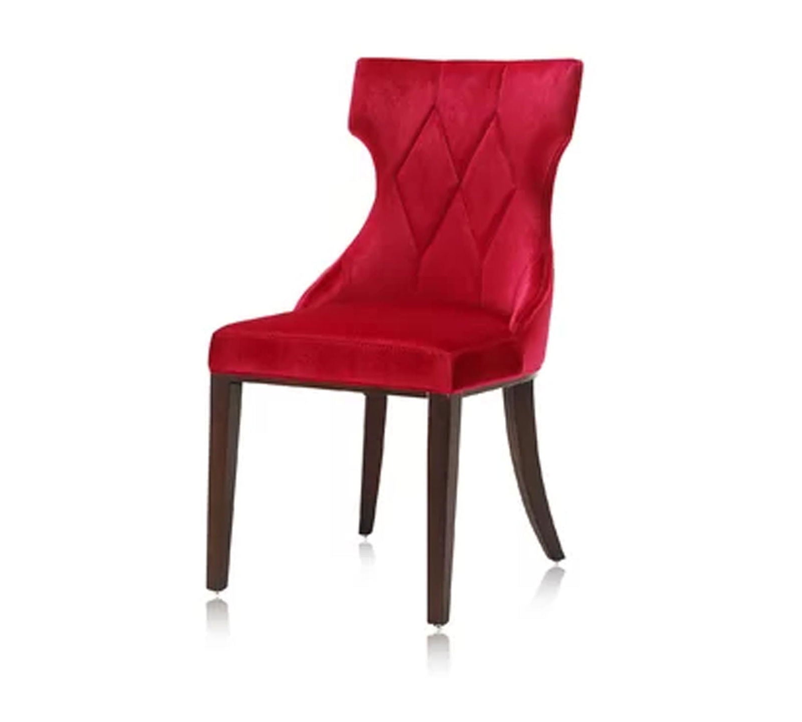 Dining Chair in Solid Wooden Frame Legs Base -