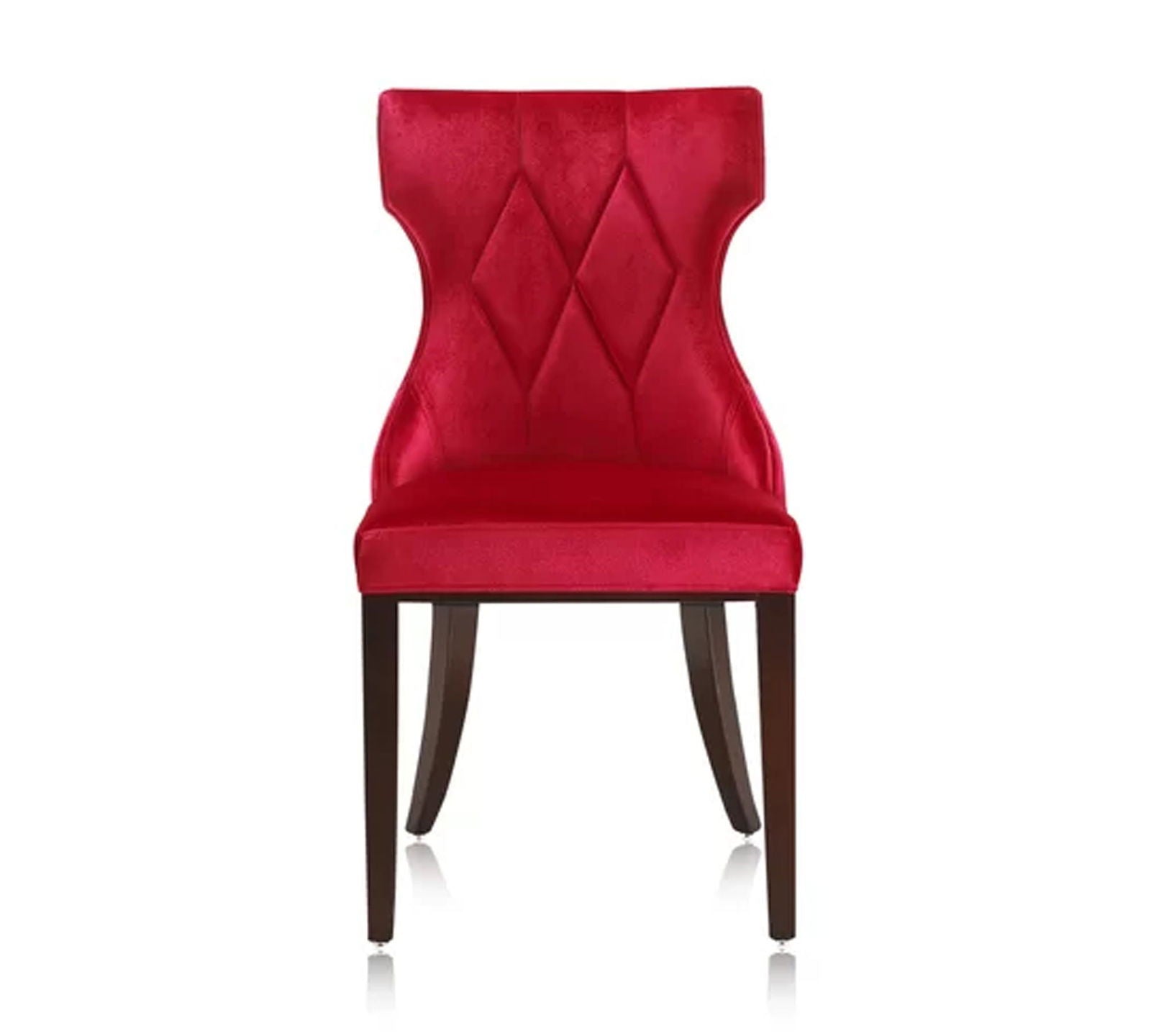 Dining Chair in Solid Wooden Frame Legs Base -