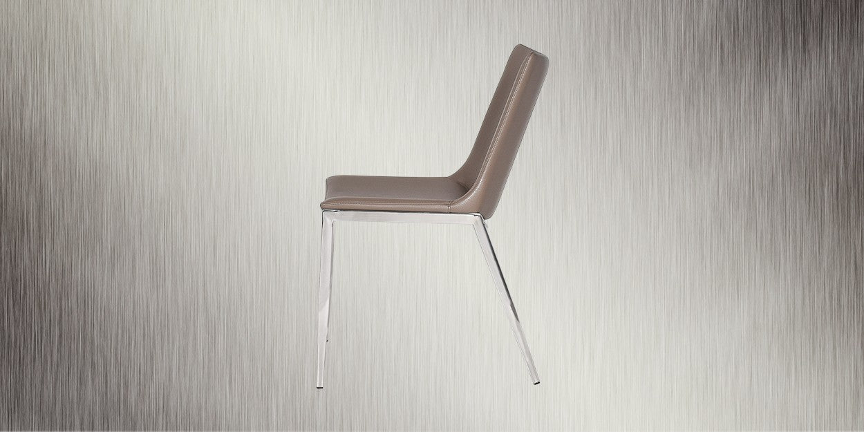 Dining Chair with Steel Frame Base -