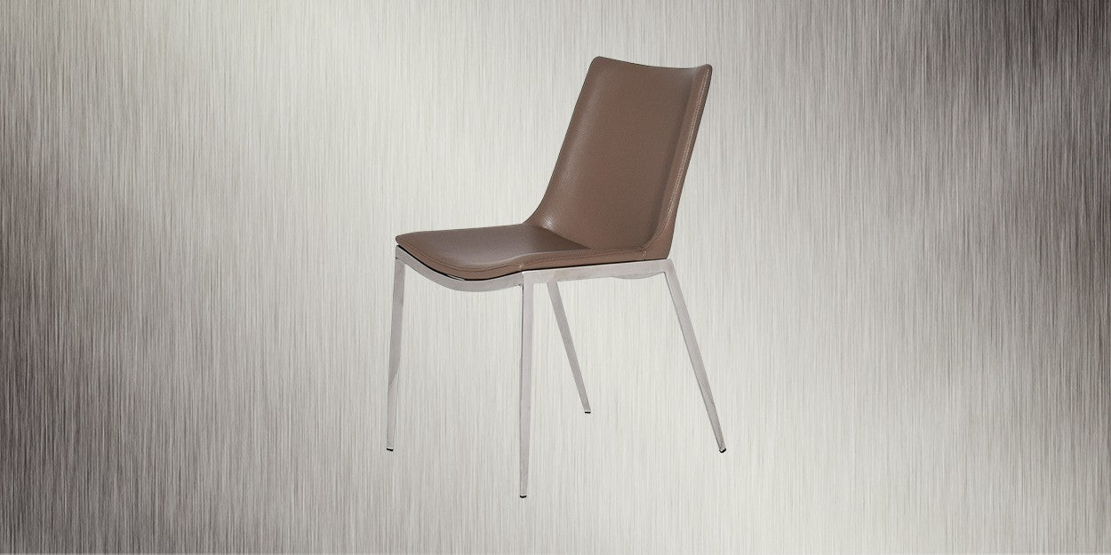 Dining Chair with Steel Frame Base -