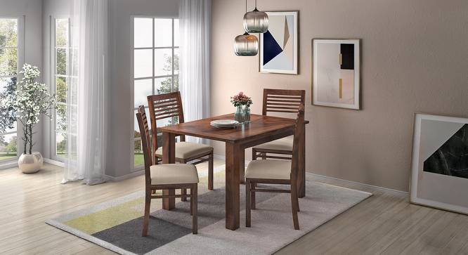 Dining Chair with Wooden Frame Base -