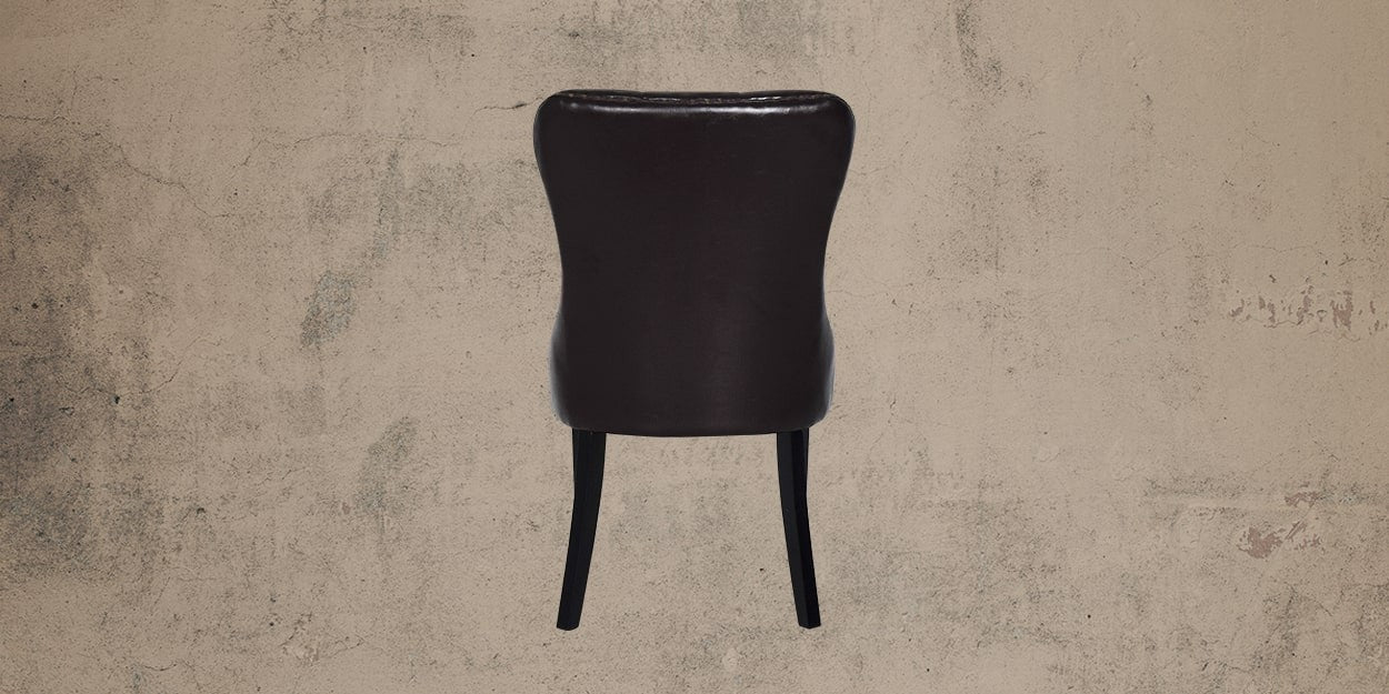 Dining Chair with Wooden Frame Base -