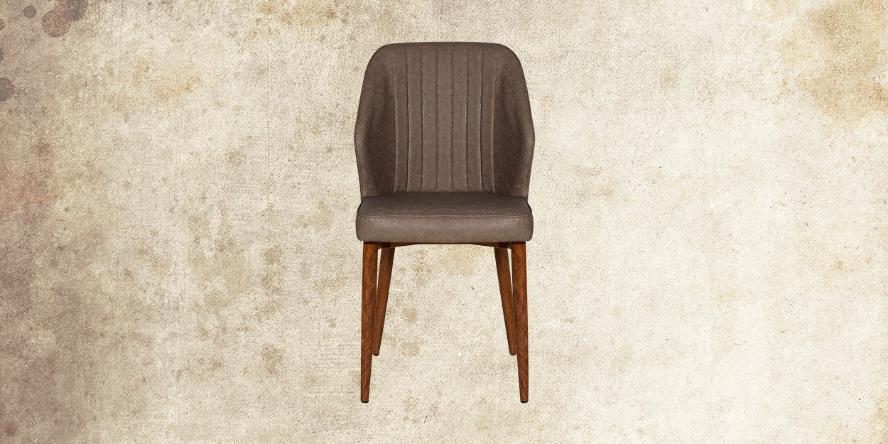 Dining Chair with Wooden Frame Base -