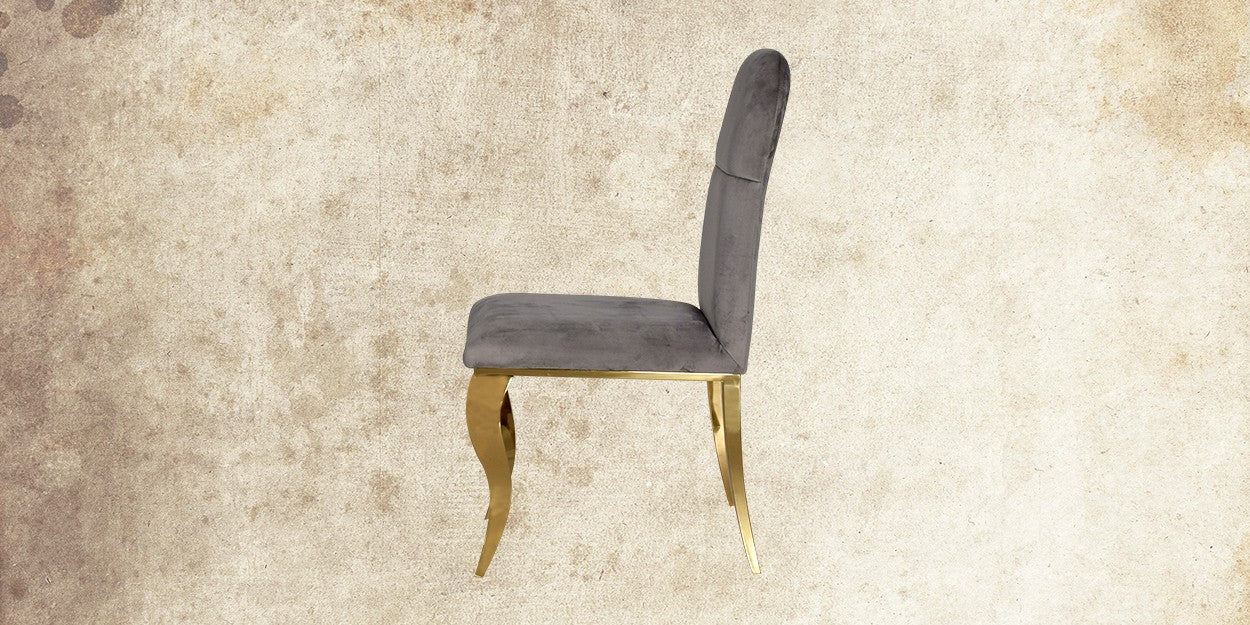 Dining Chair with Wooden Frame Base -