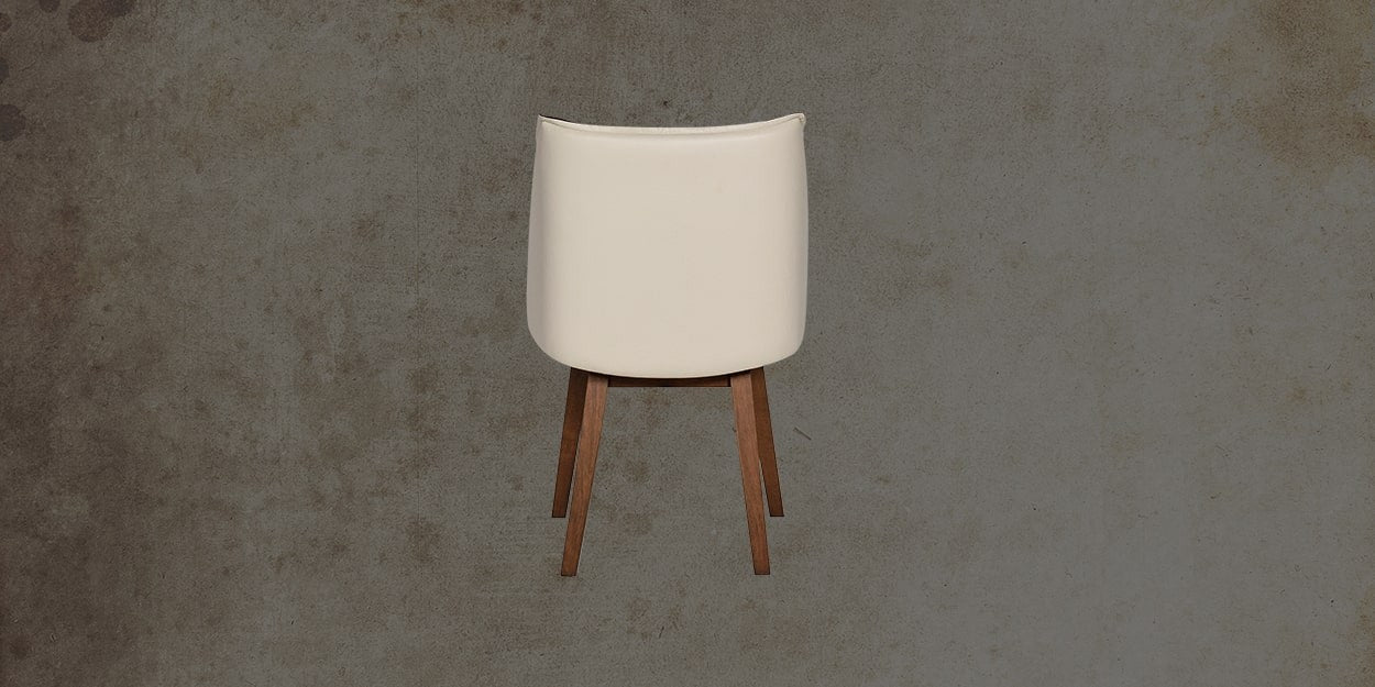 Dining Chair with Wooden Frame Base -