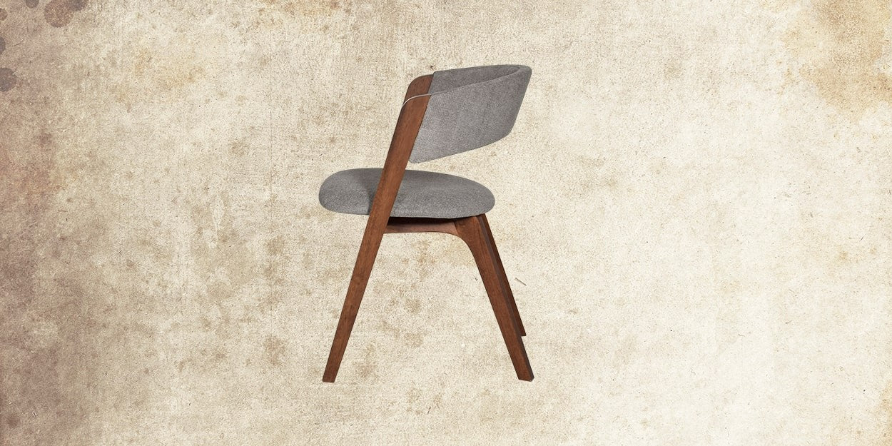 Dining Chair with Wooden Frame Base -