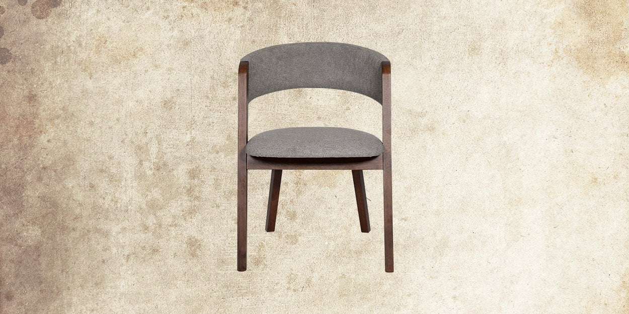 Dining Chair with Wooden Frame Base -