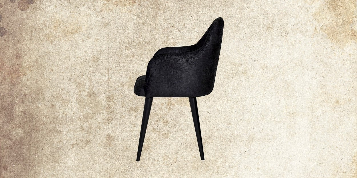 Dining Chair with Wooden Frame Base -