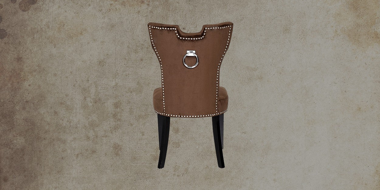 Dining Chair with Wooden Frame Base -