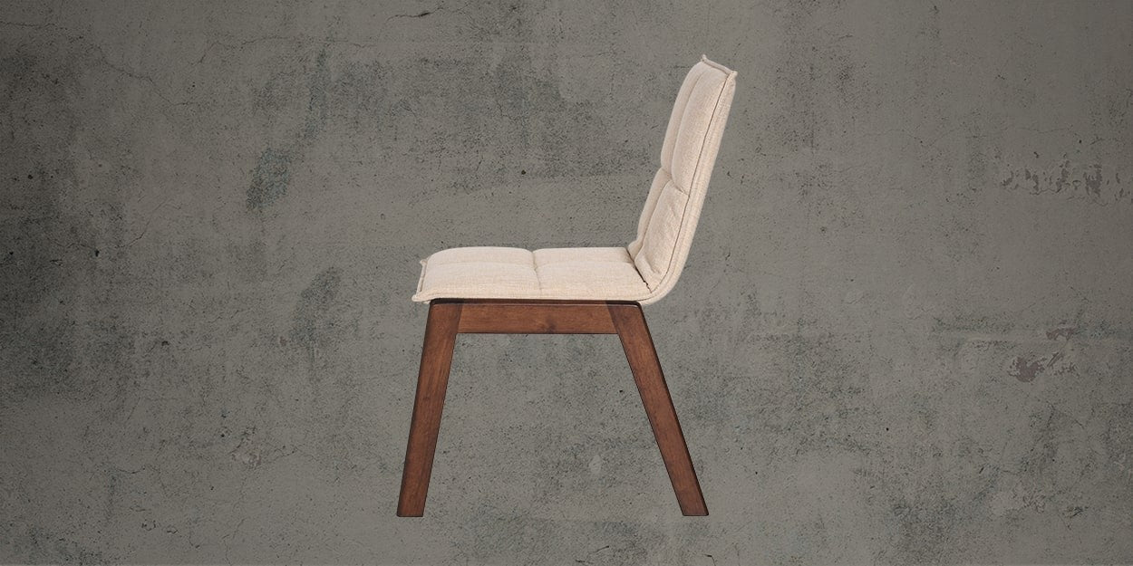 Dining Chair with Wooden Frame Base -