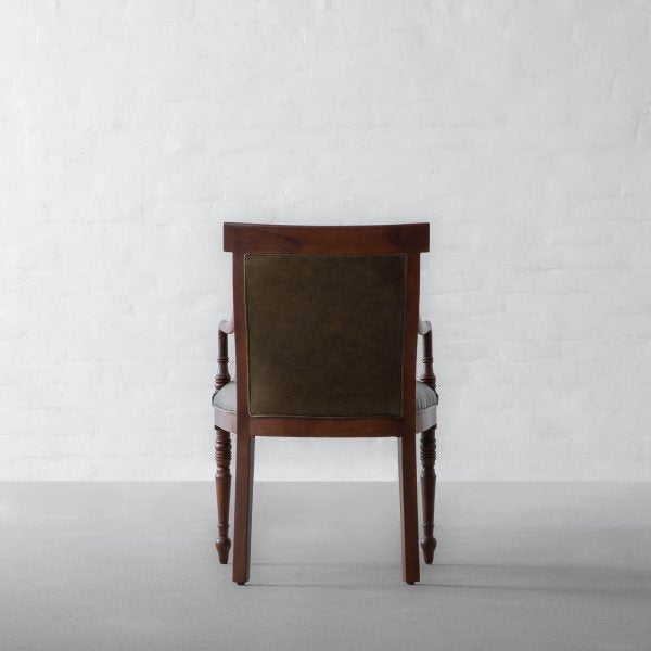 Dining Chair with Wooden Frame Base -