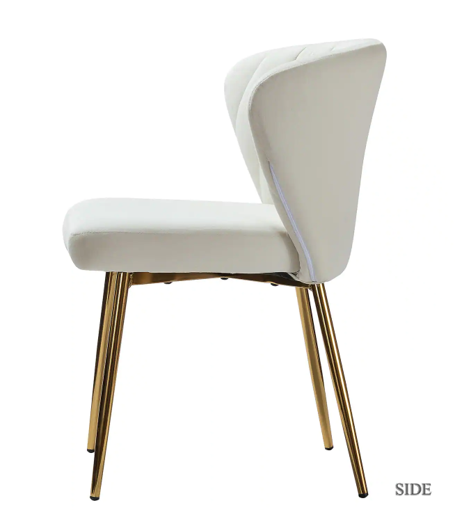 Dining Chairs Set of 2 with Wooden Frame Base -