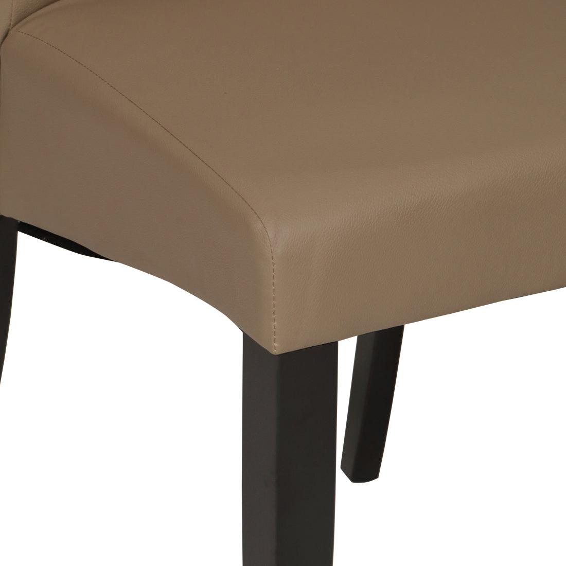 Dining Table Chairs Set of 6 With Wooden Frame Base -