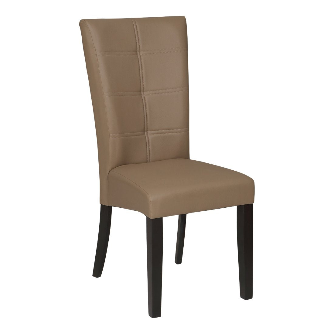 Dining Table Chairs Set of 6 With Wooden Frame Base -