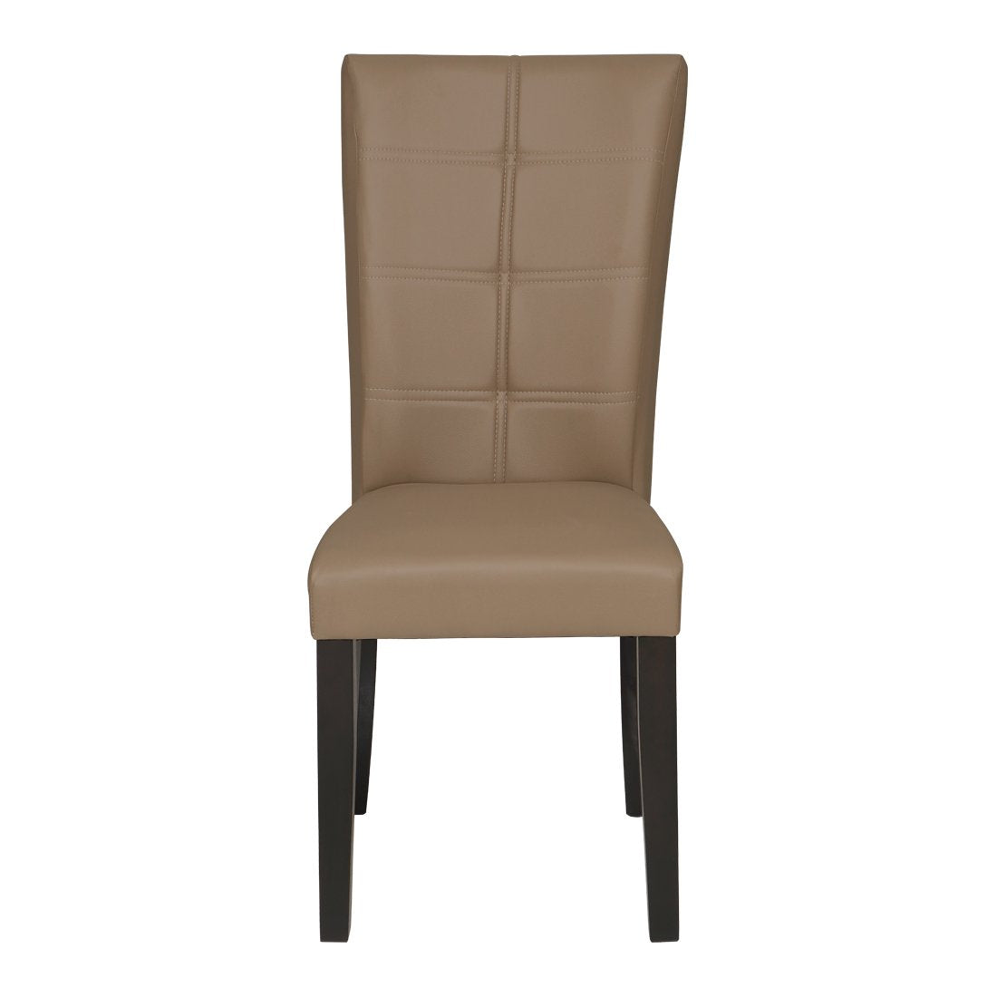Dining Table Chairs Set of 6 With Wooden Frame Base -