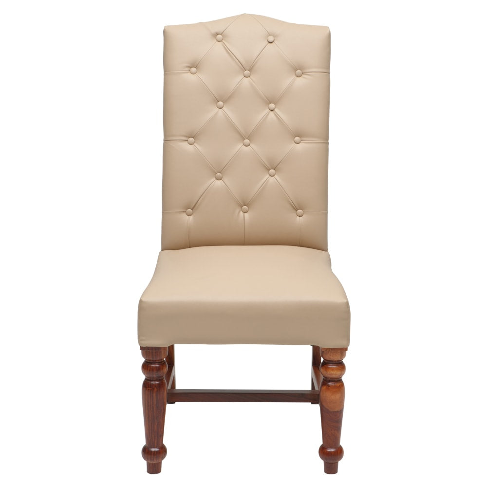 Dining Table Chairs Set of 6 With Wooden Frame Base -
