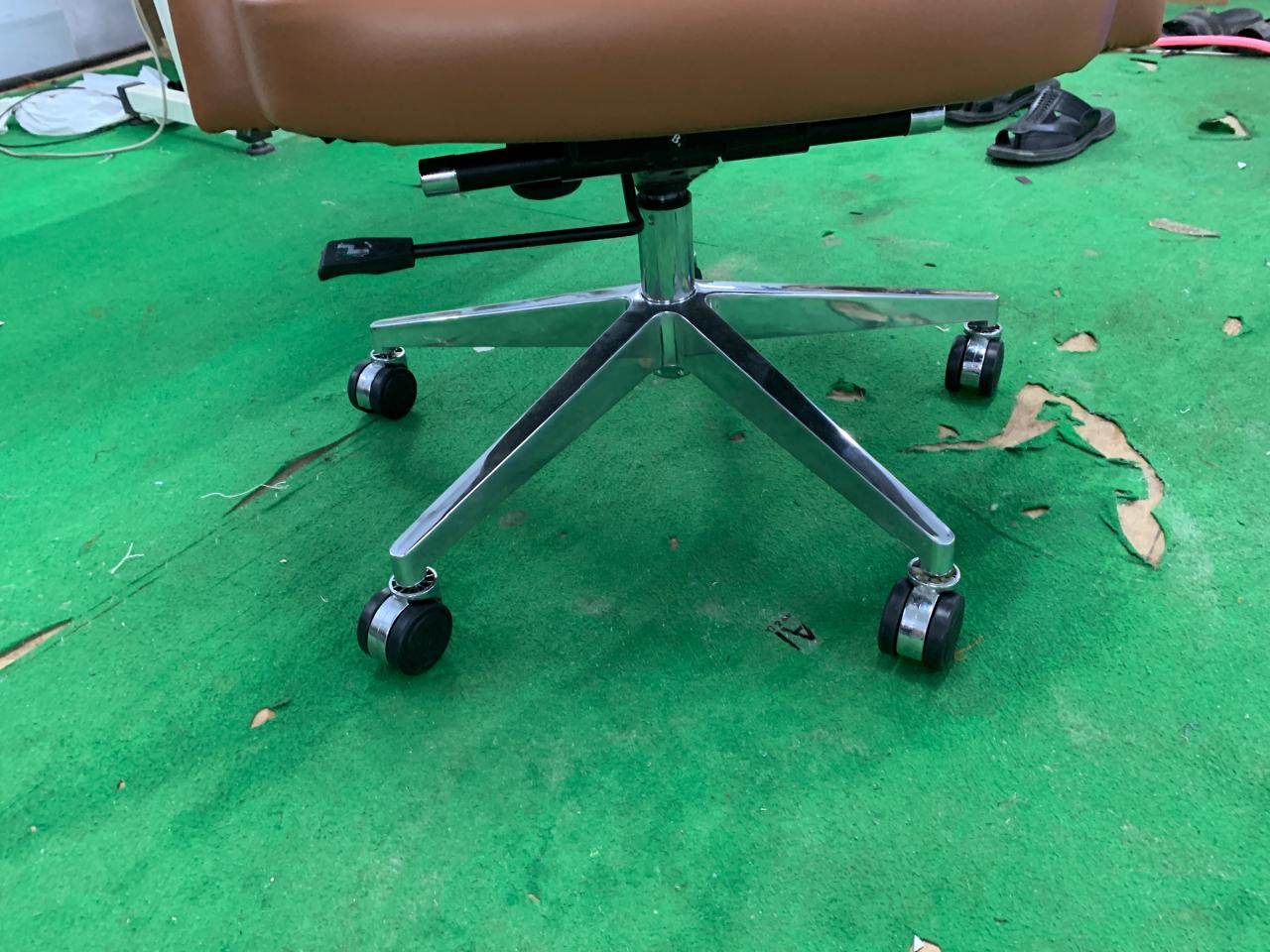 Director Chair in High Back with Chrome Base -