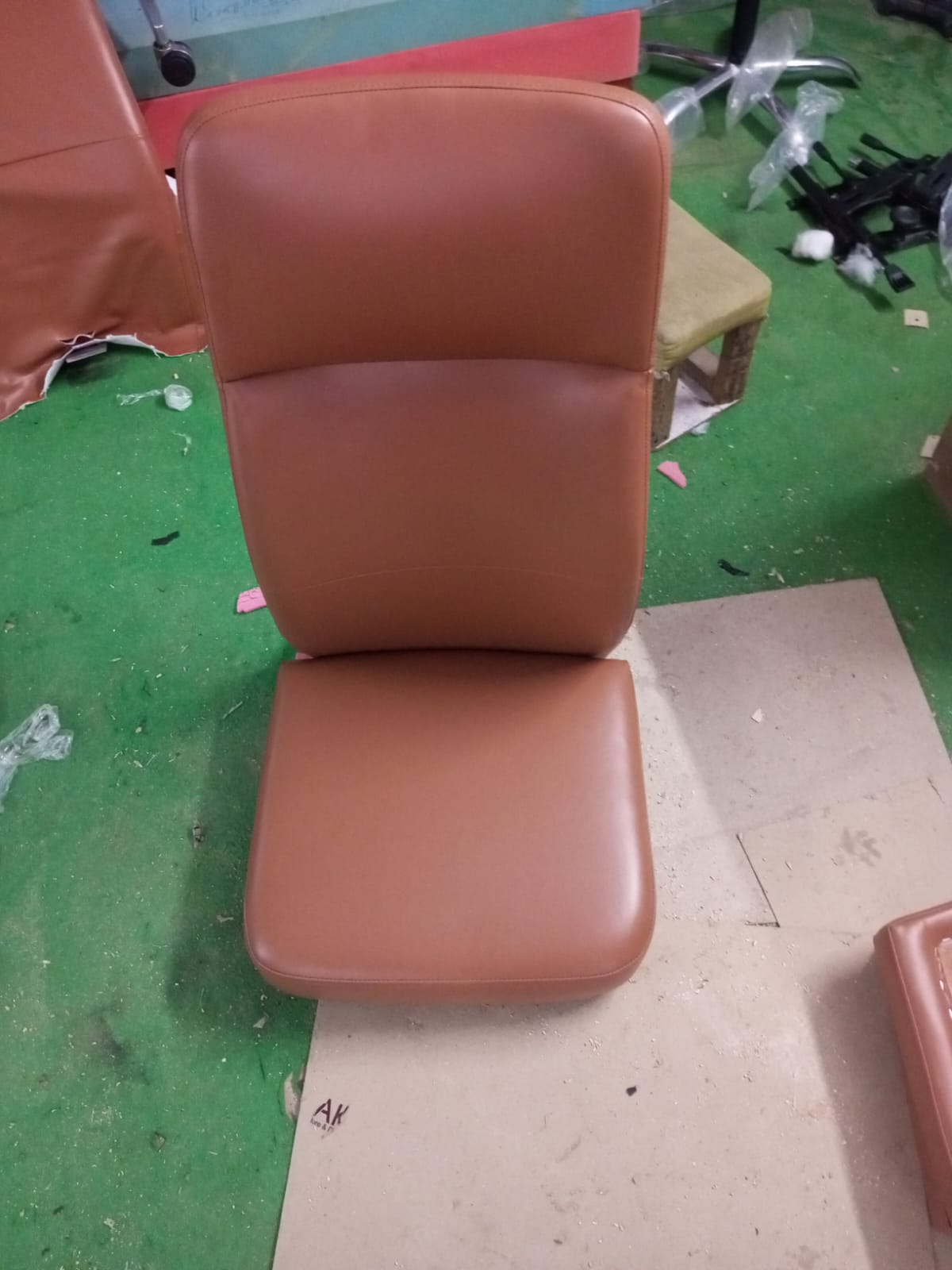 Director Chair in High Back with Chrome Base -
