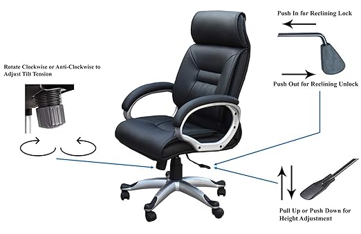 Director Chair in Medium Back with Nylon Base -