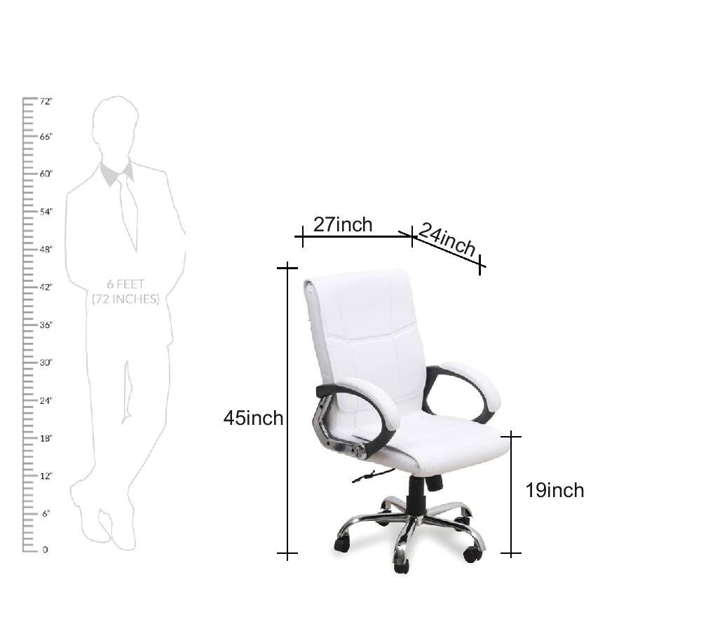 Director Chair with Height Adjustable Chrome Base -