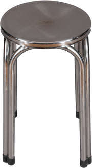 Dr Office Stools Chrome Finish (Silver) -