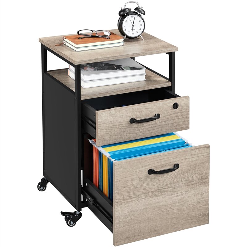 Drawer and Pedestal with Wheel Base -
