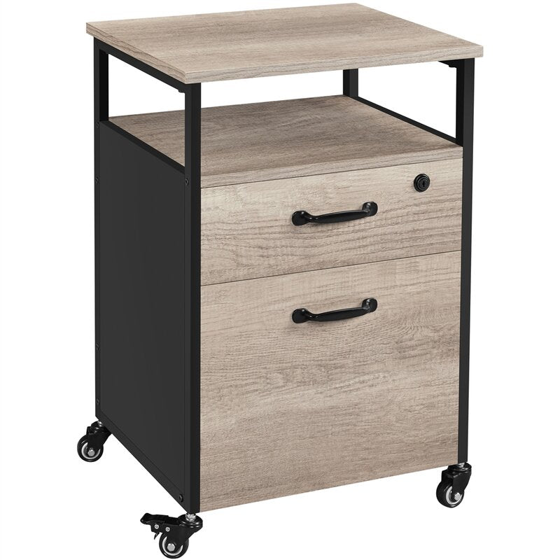 Drawer and Pedestal with Wheel Base -