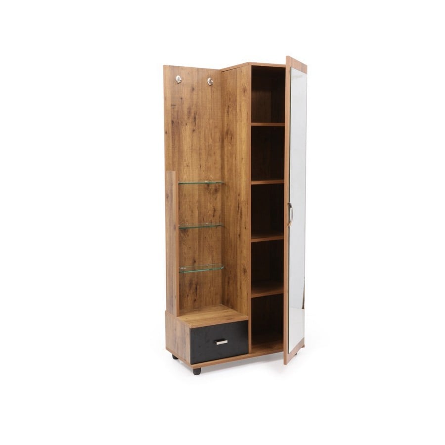 Dressing Unit with Storage in White Color -