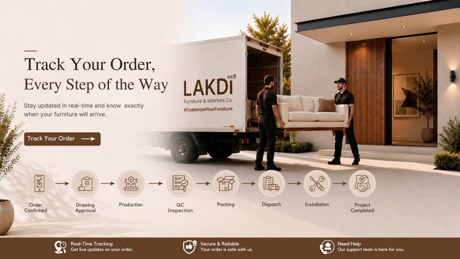 Lakdi.com - Furniture & Interiors Co.