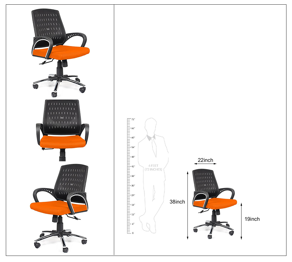 Executive Chair for Long Sitting Medium Back -