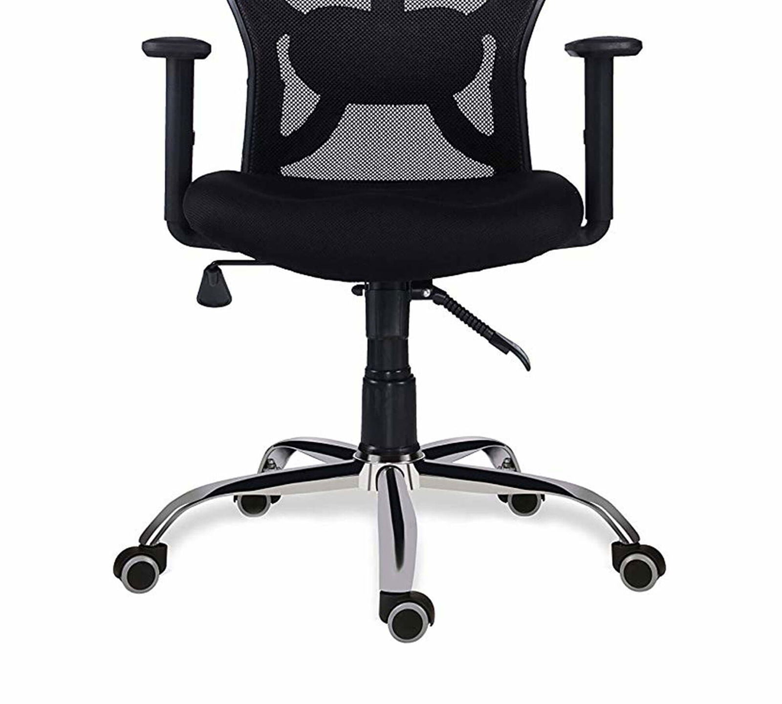 Executive Chair with Chrome Base and High Back -