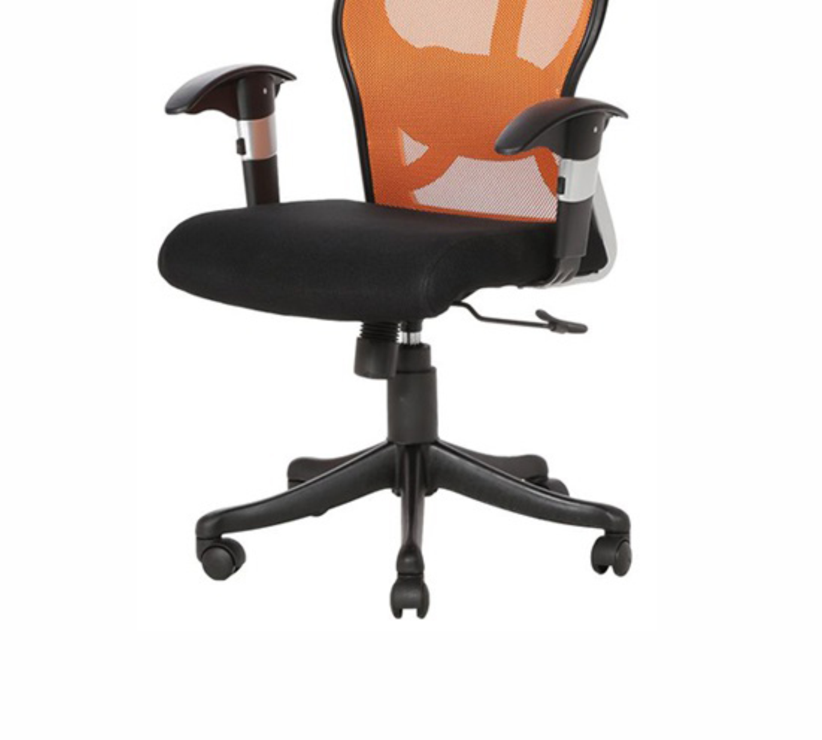 Executive Chair with Headrest & Height Adjustable Nylon Wheel Base -