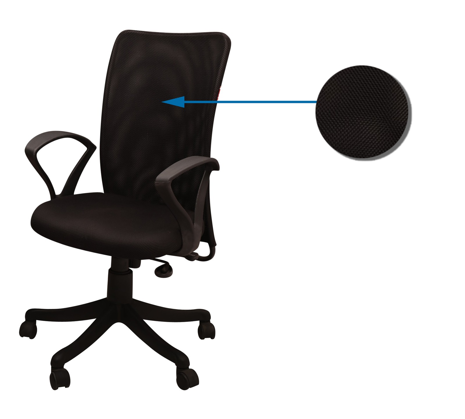 Executive Chair with Nylon Wheels Base -