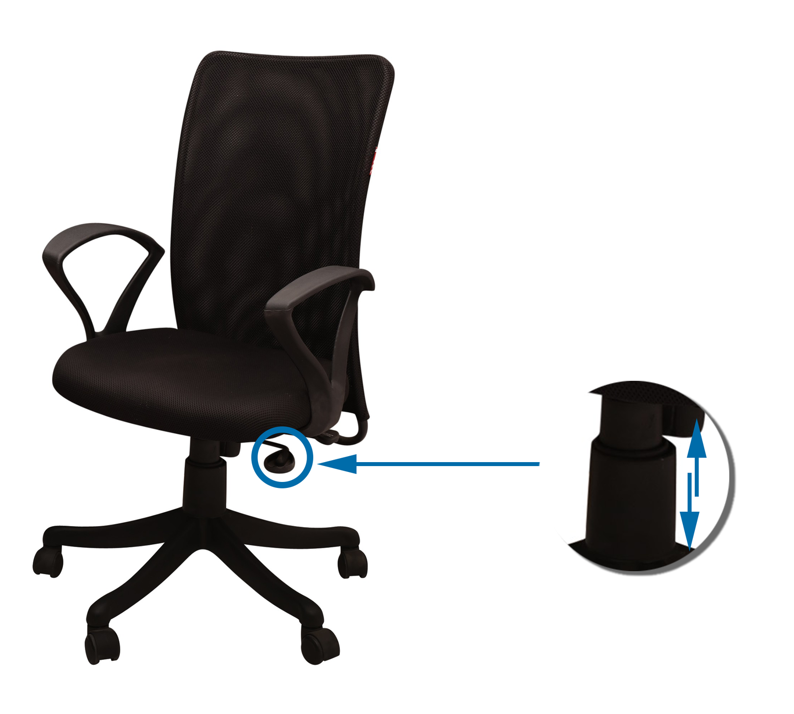 Executive Chair with Nylon Wheels Base -