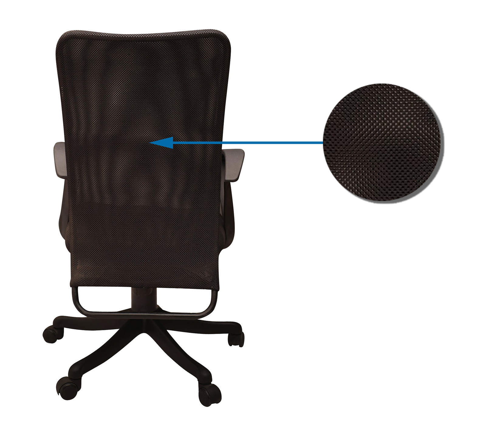 Executive Chair with Nylon Wheels Base -