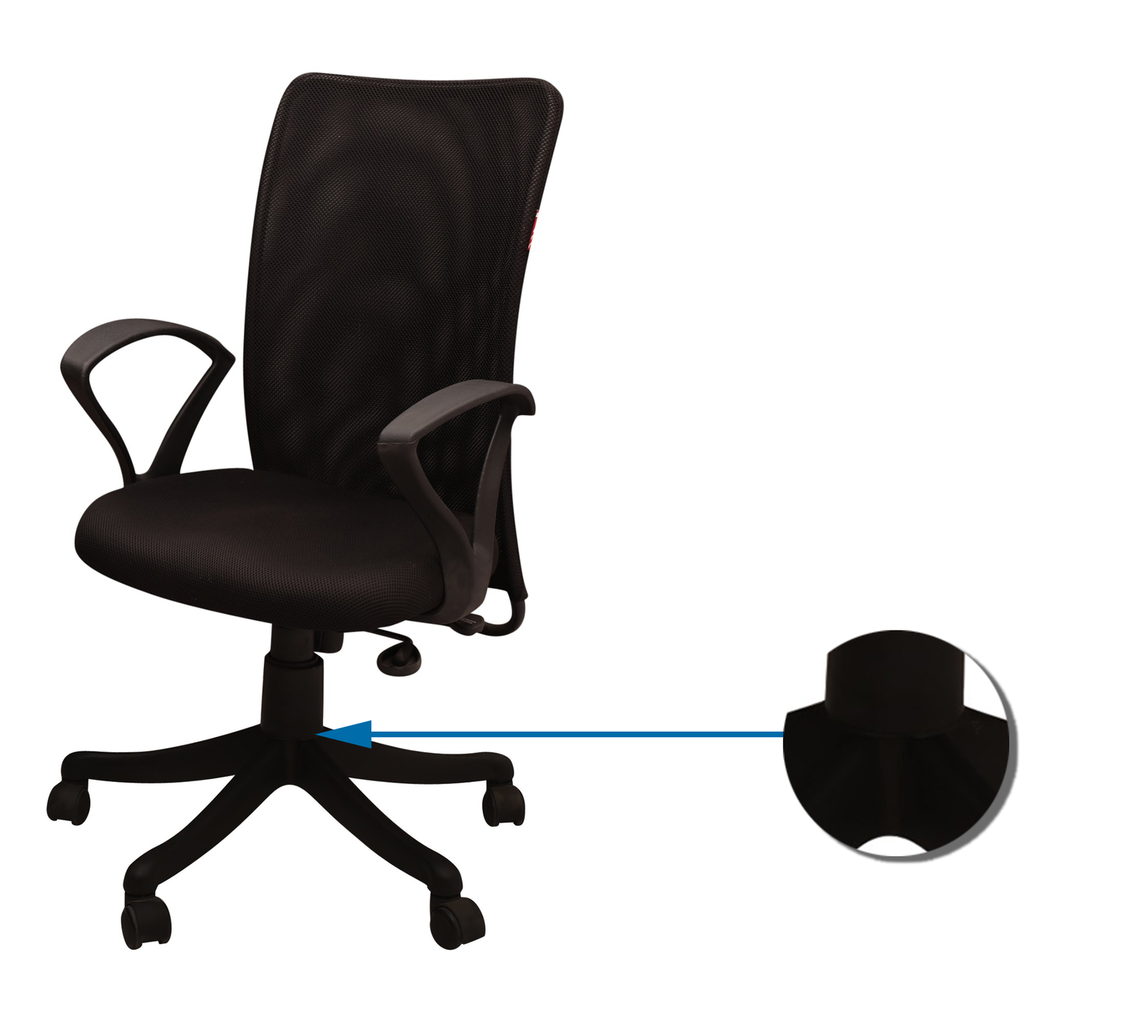 Executive Chair with Nylon Wheels Base -