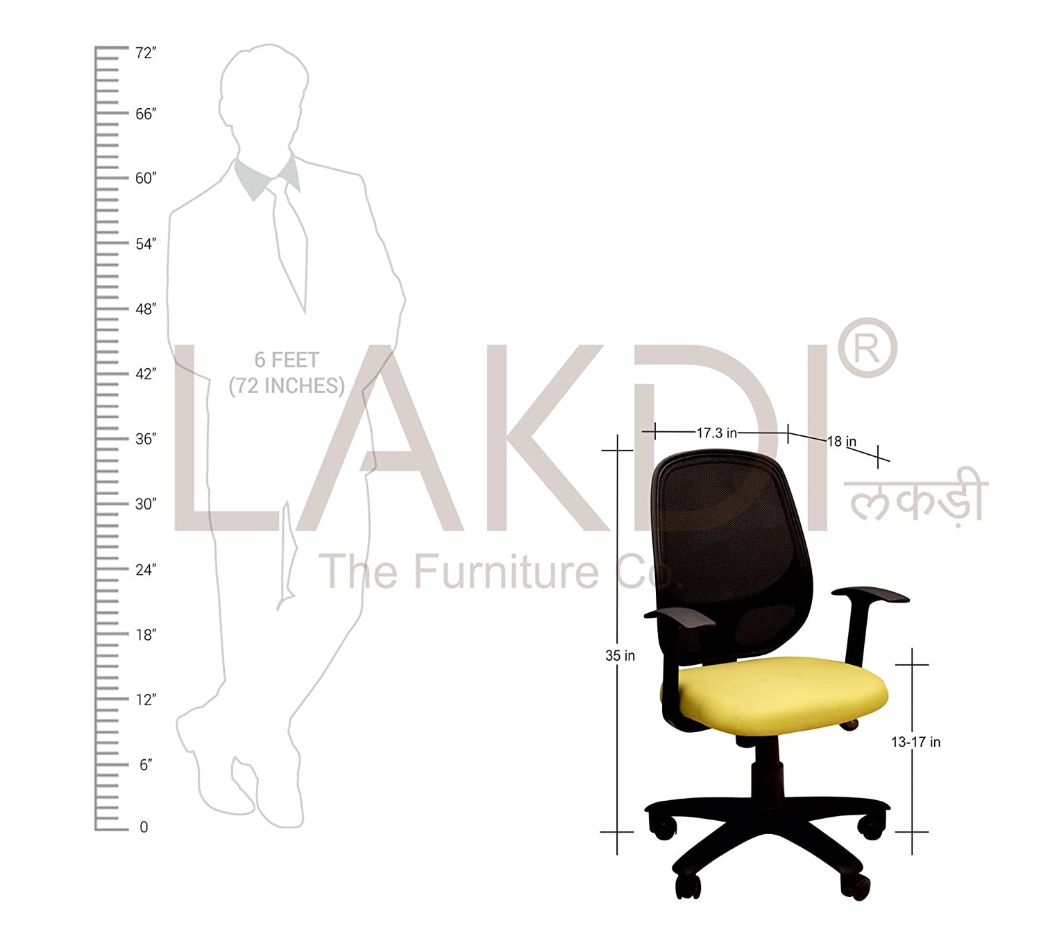 Executive Mesh Chair Nylon Frame Base -