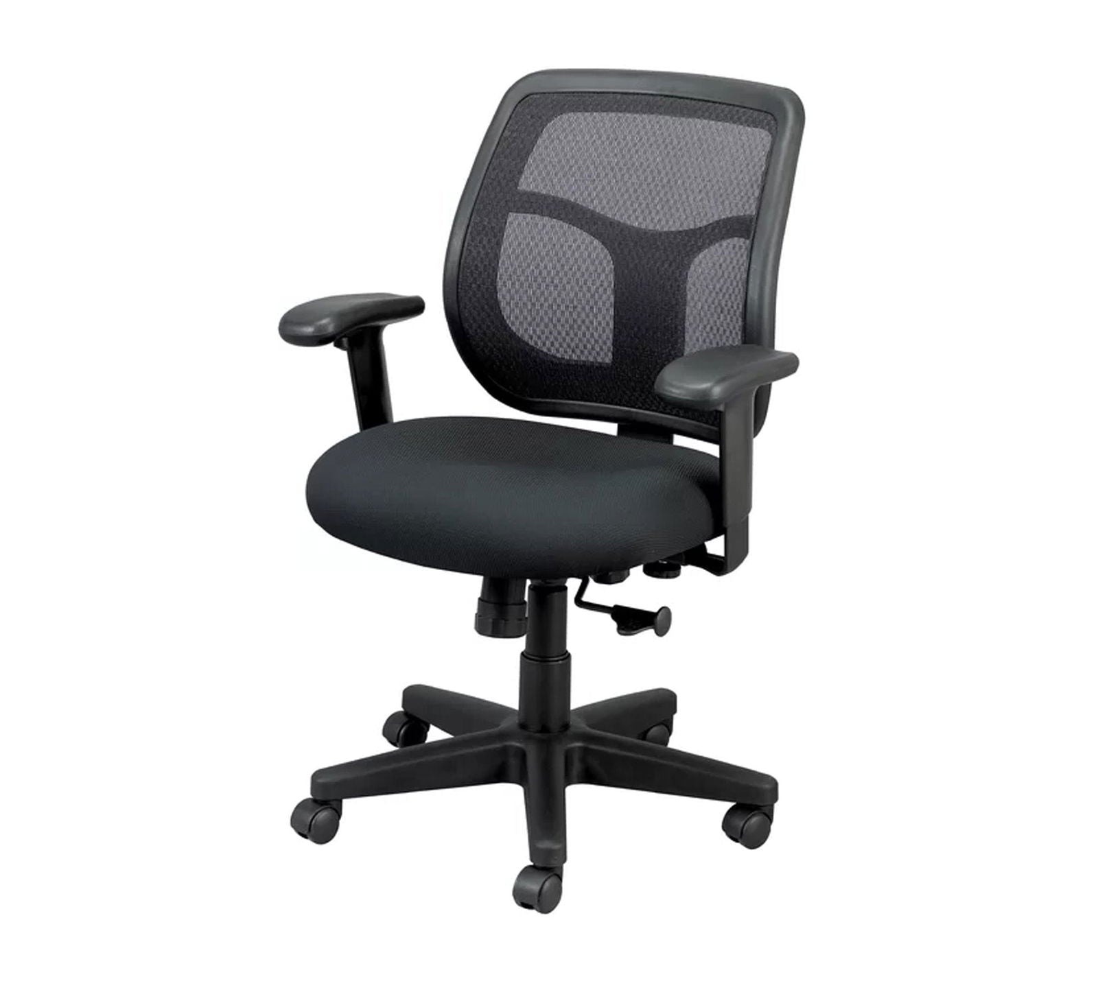 Executive Office Chair with Nylon Wheels Base -