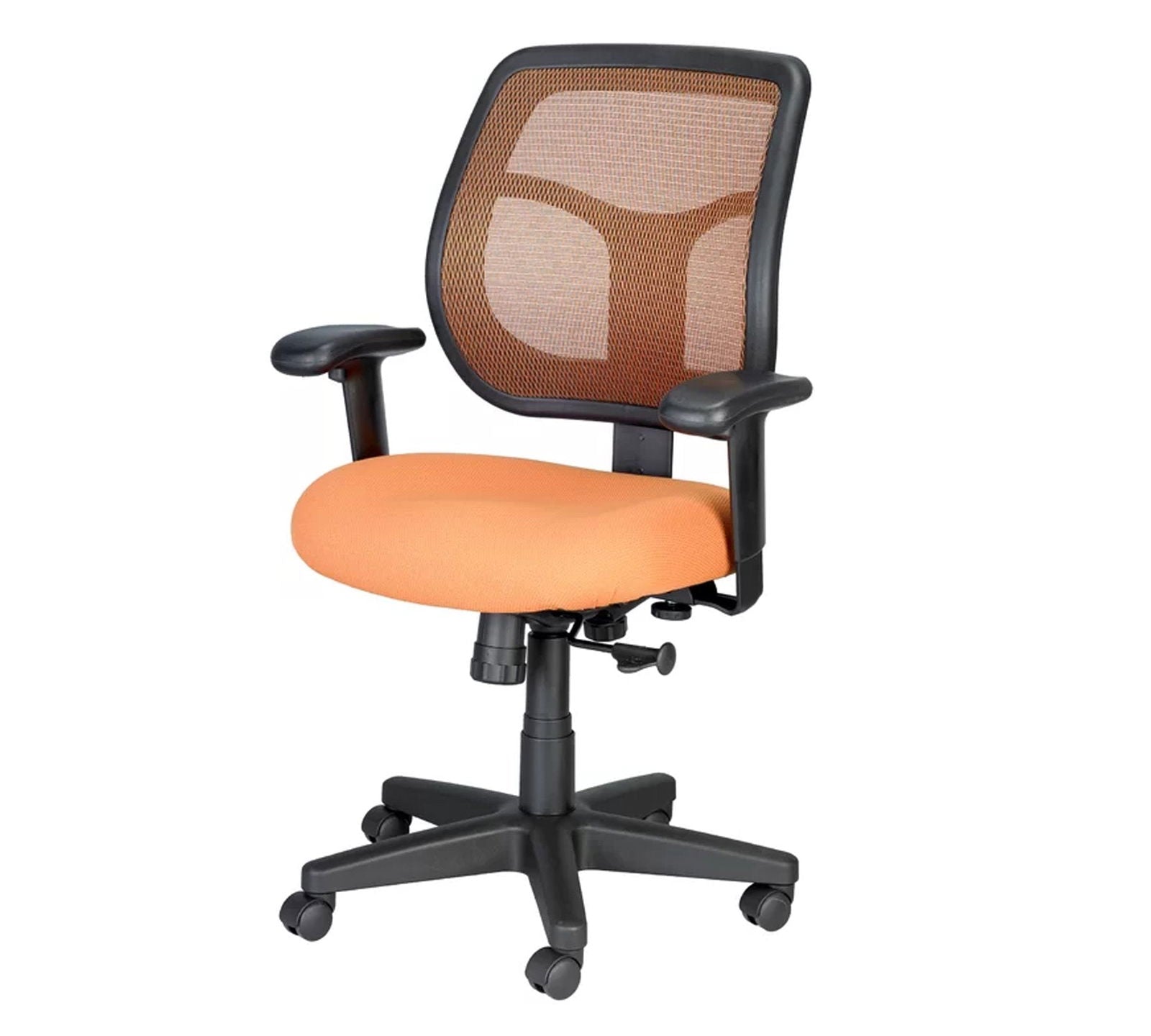 Executive Office Chair with Nylon Wheels Base -