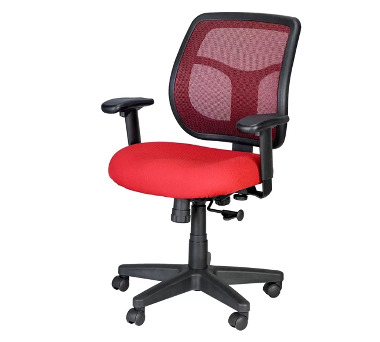 Executive Office Chair with Nylon Wheels Base -