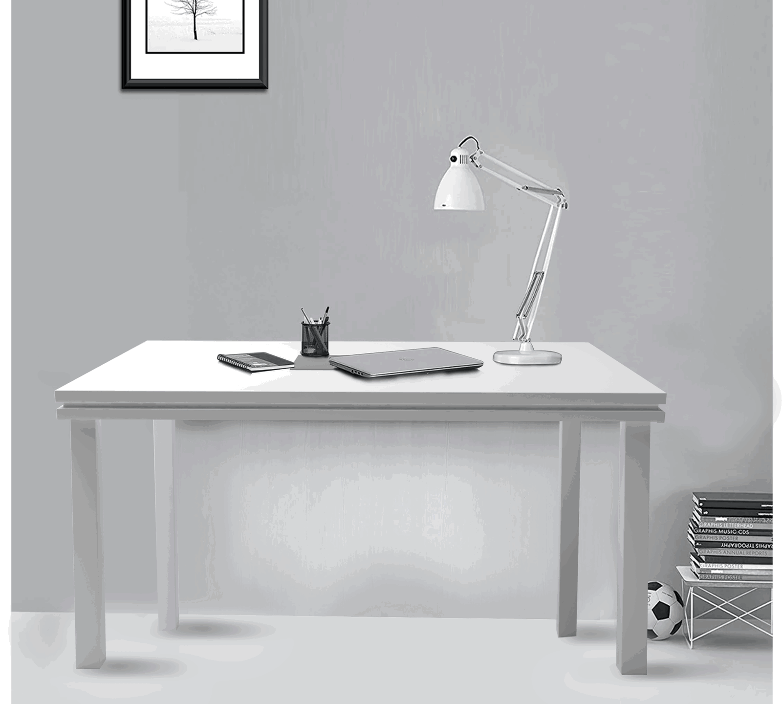 computer table office table study desk wooden table