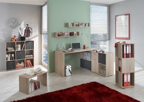 Executive Table with Drawer Pedestal & Openable shutter -